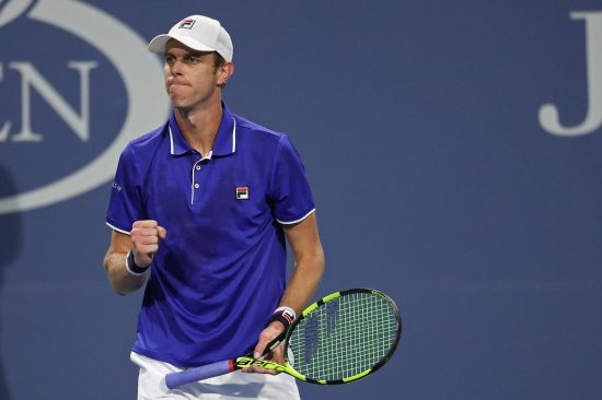 Sam Querrey, a esperança local entre os homens (Geoff Burke - 1.set.2017 USA Today Sports)